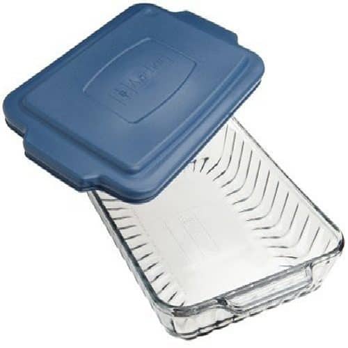 9x13 glass pan with lid