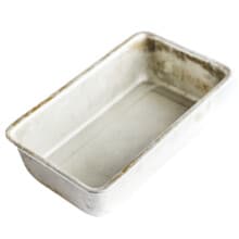 9x5 Inch Loaf Pan with white background